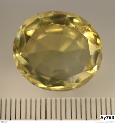 Foto von Quarz (Citrin) (NHMW-MIN-Ay763)